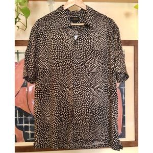 Urban Outfitters unisex short sleeve button up NWT
